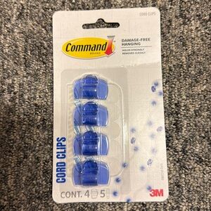 Limited‎ Edition Pastel Command Stick-on Cord clips